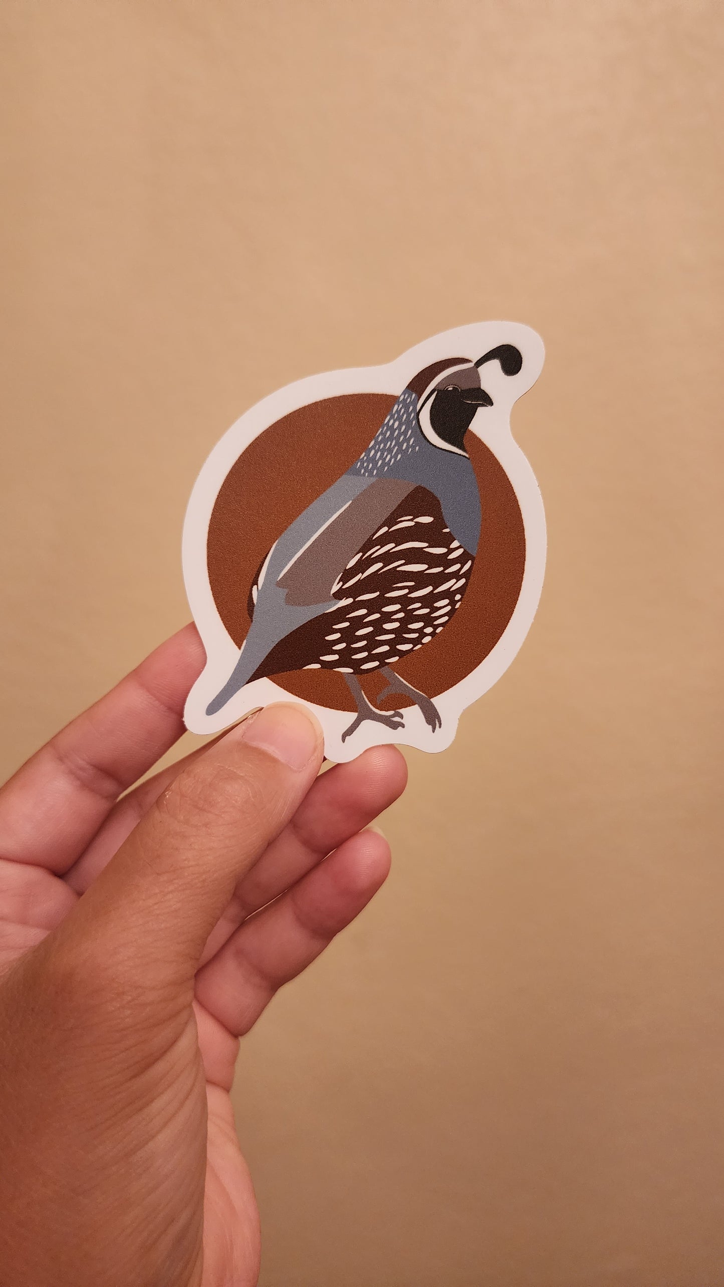 Quail Sticker