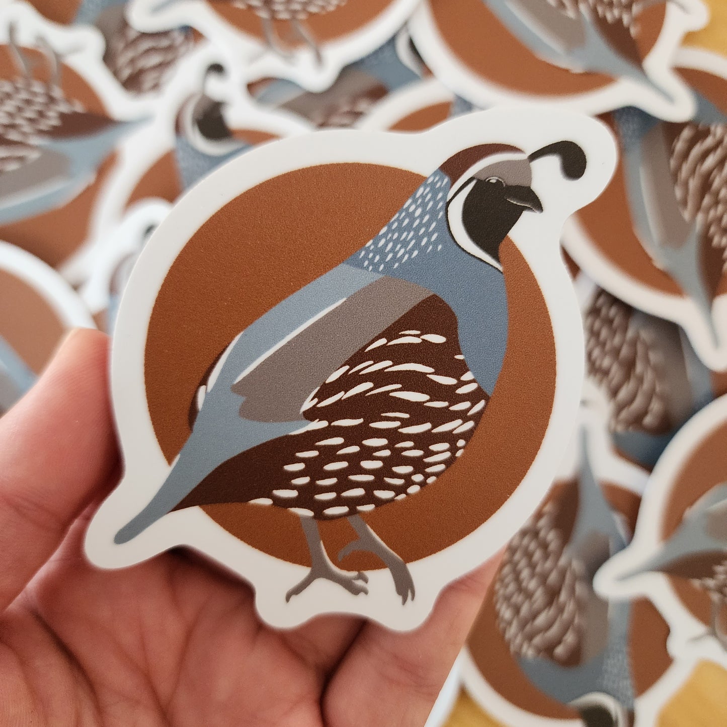 Quail Sticker