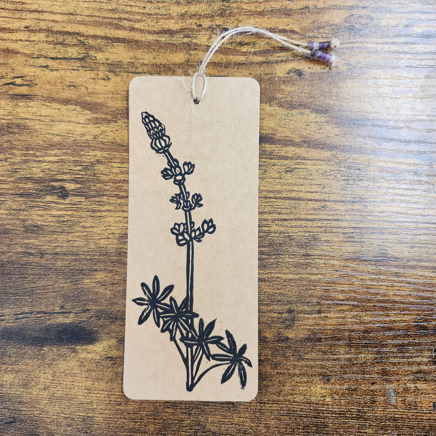 Lupine Bookmark