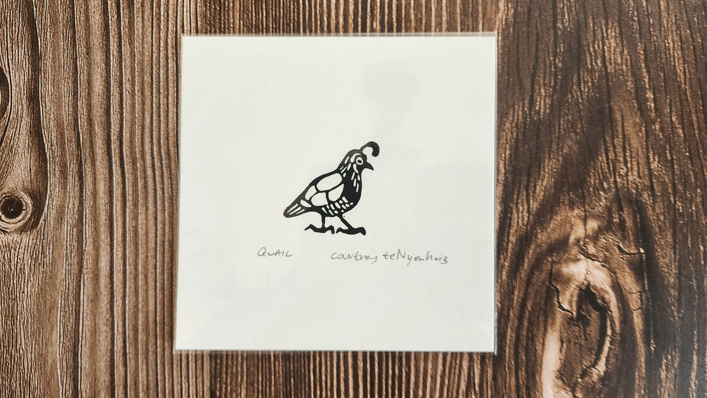 Quail Print