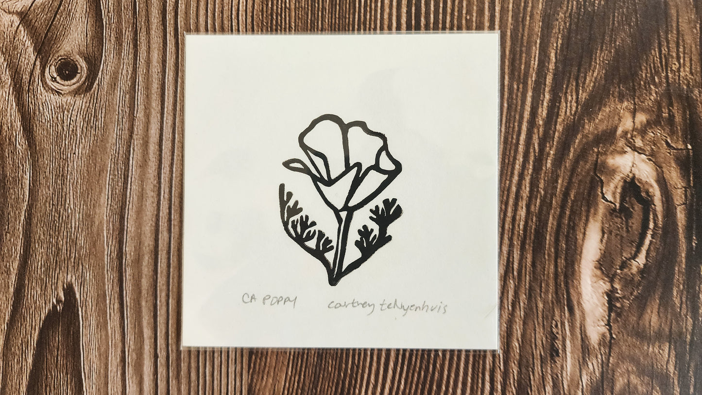 California Poppy Print