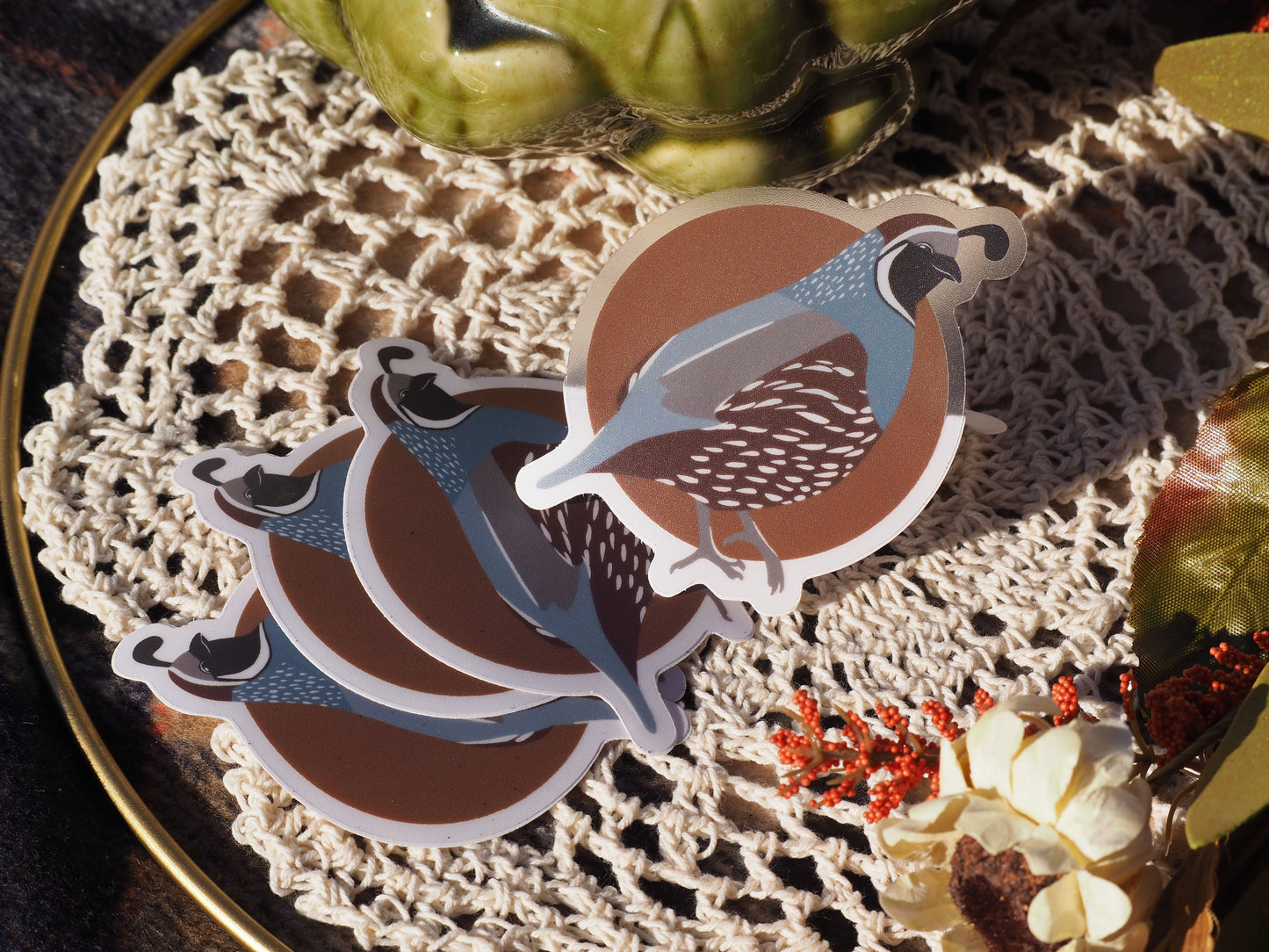 Quail Sticker