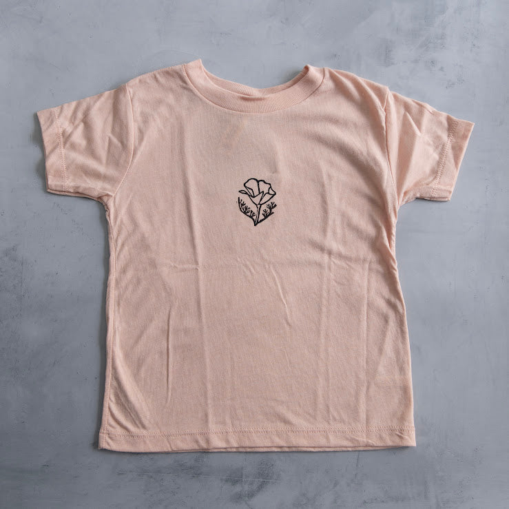 California Poppy Kids Shirt