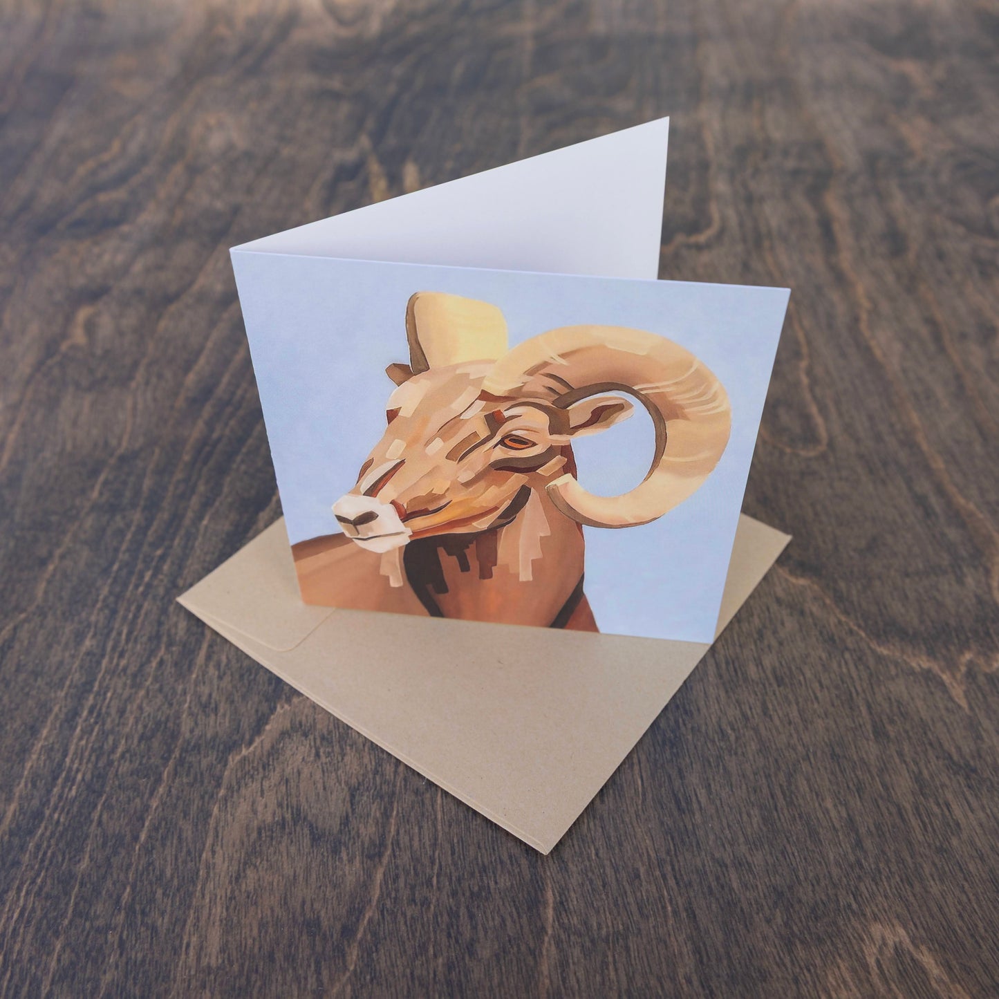 Bighorn Sheep Card