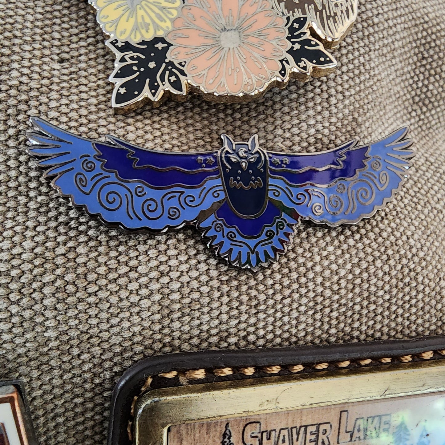 Luna Owl Pin