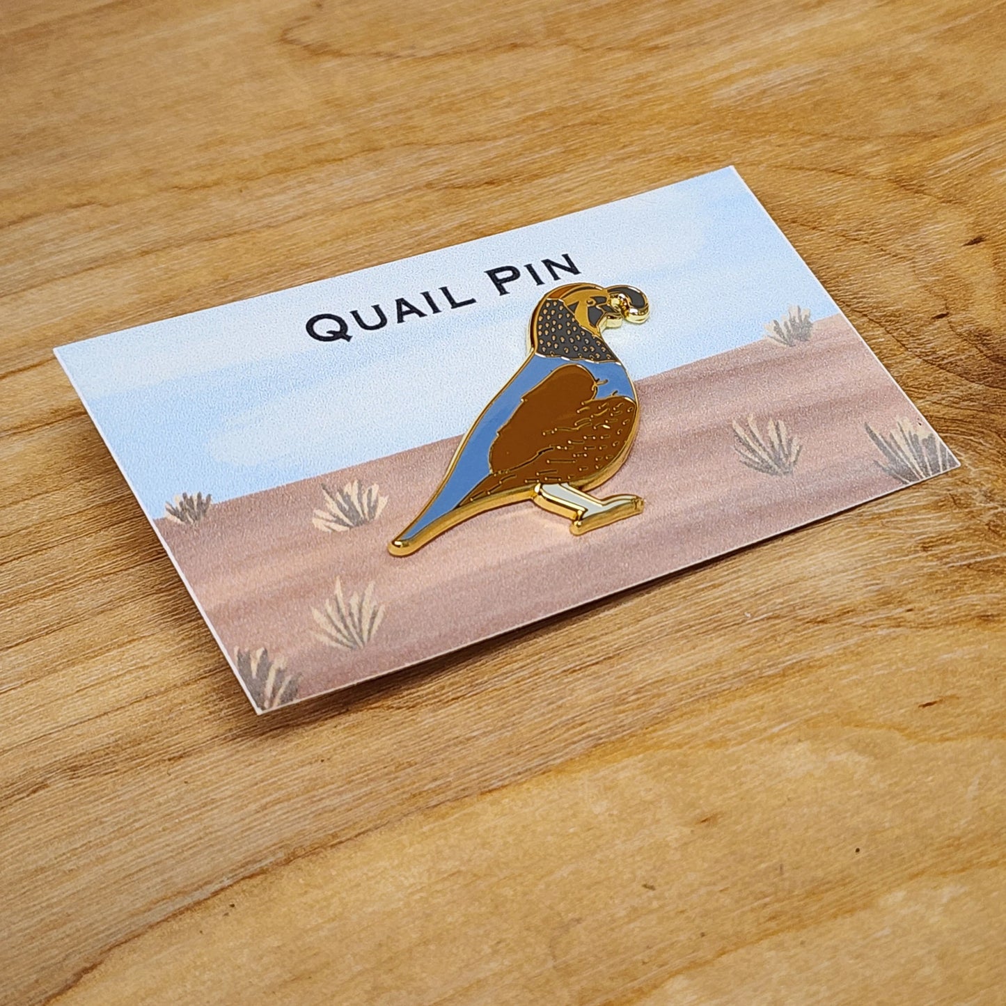 Quail Pin