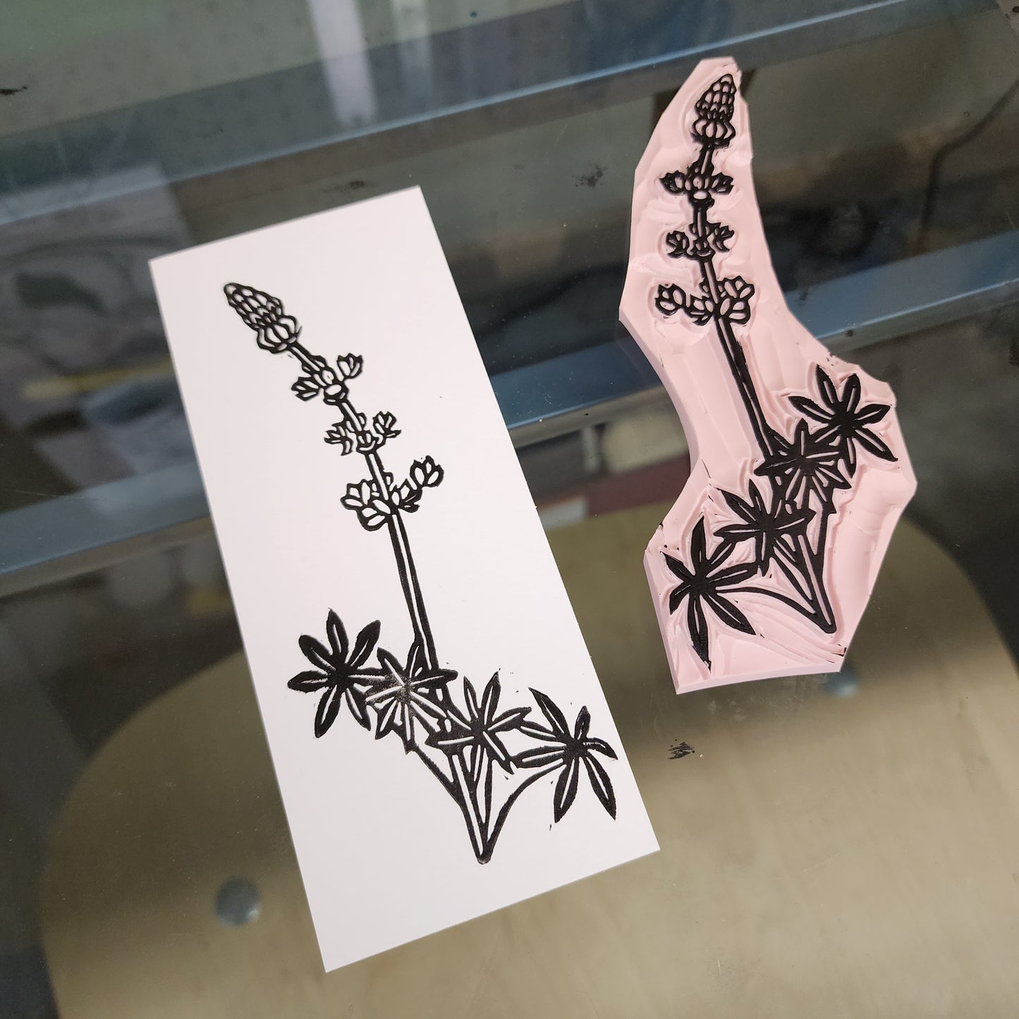 Lupine Bookmark