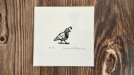 Quail Print