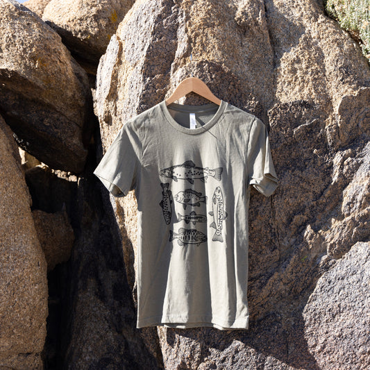 Eastern Sierra Fish T-shirt