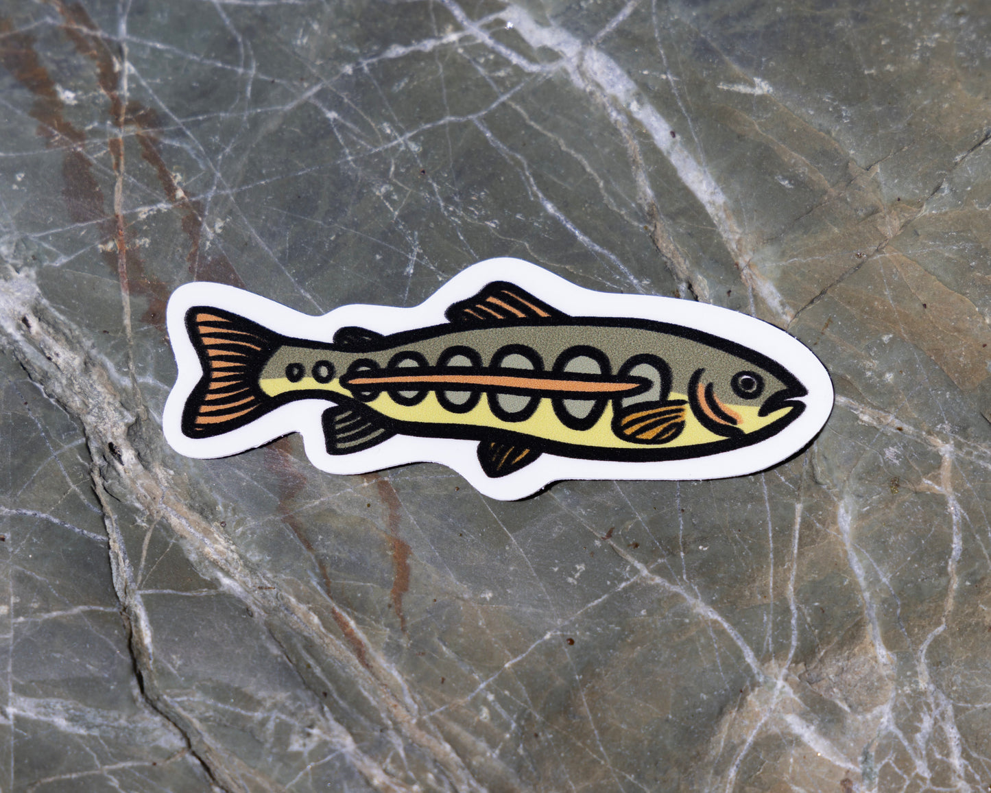 Golden Trout Sticker