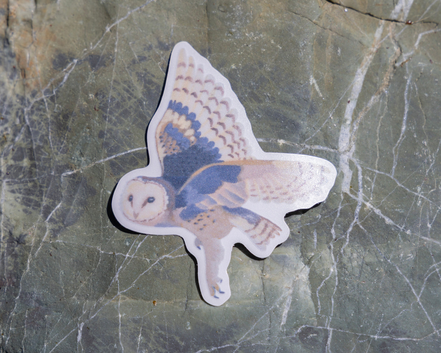 Midnight Flight Owl Sticker