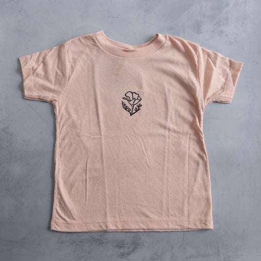 California Poppy Kids Shirt