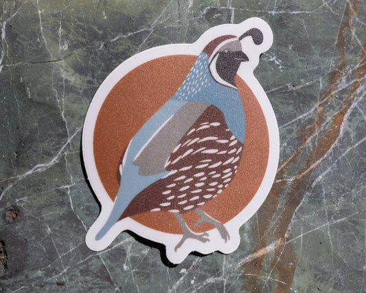 Quail Sticker