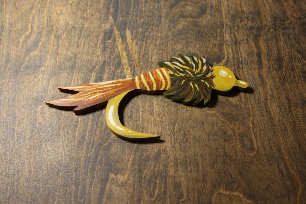 Pheasant Tail Fly Lure Wall Hanging